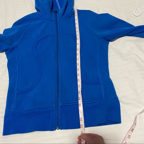 Lululemon Scuba Hoodie *Stretch Beaming Blue size 8 - Picture 15 of 15